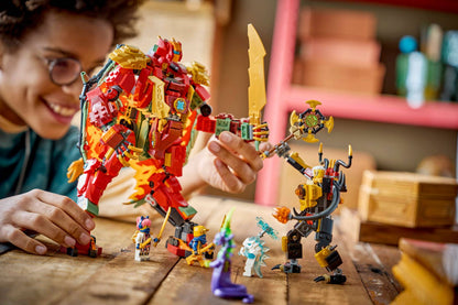 LEGO 71868 Ninjago Wyldfyre's Transforming Dragon Mech | 821 PCS