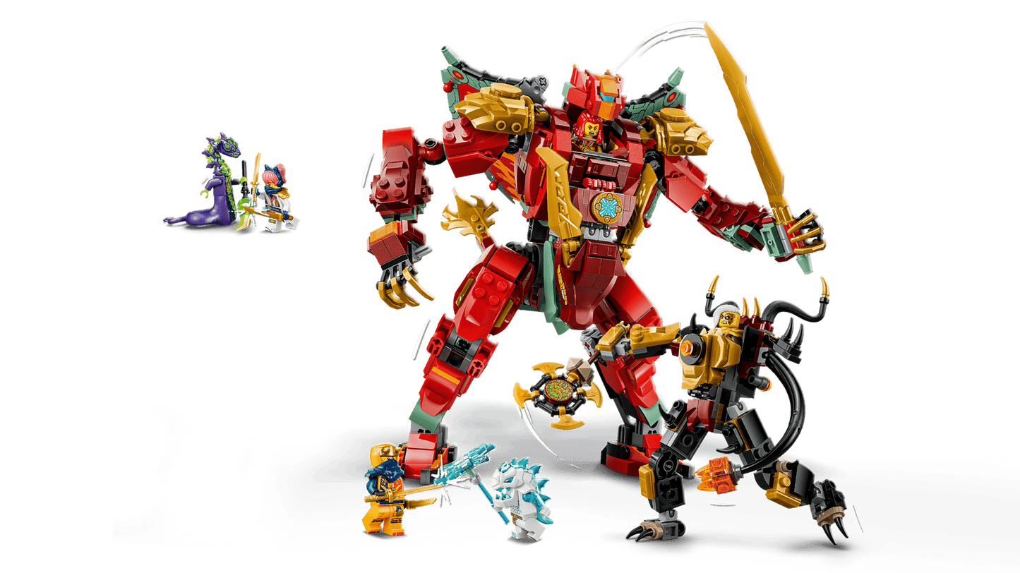 LEGO 71868 Ninjago Wyldfyre's Transforming Dragon Mech | 821 PCS