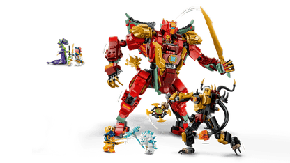 LEGO 71868 Ninjago Wyldfyre's Transforming Dragon Mech | 821 PCS