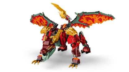 LEGO 71868 Ninjago Wyldfyre's Transforming Dragon Mech | 821 PCS