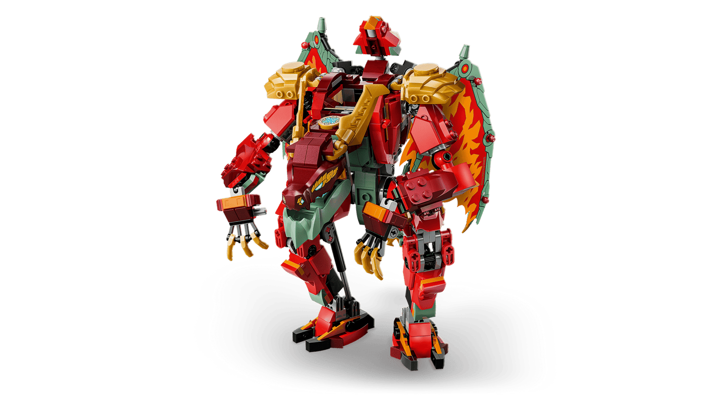 LEGO 71868 Ninjago Wyldfyre's Transforming Dragon Mech | 821 PCS