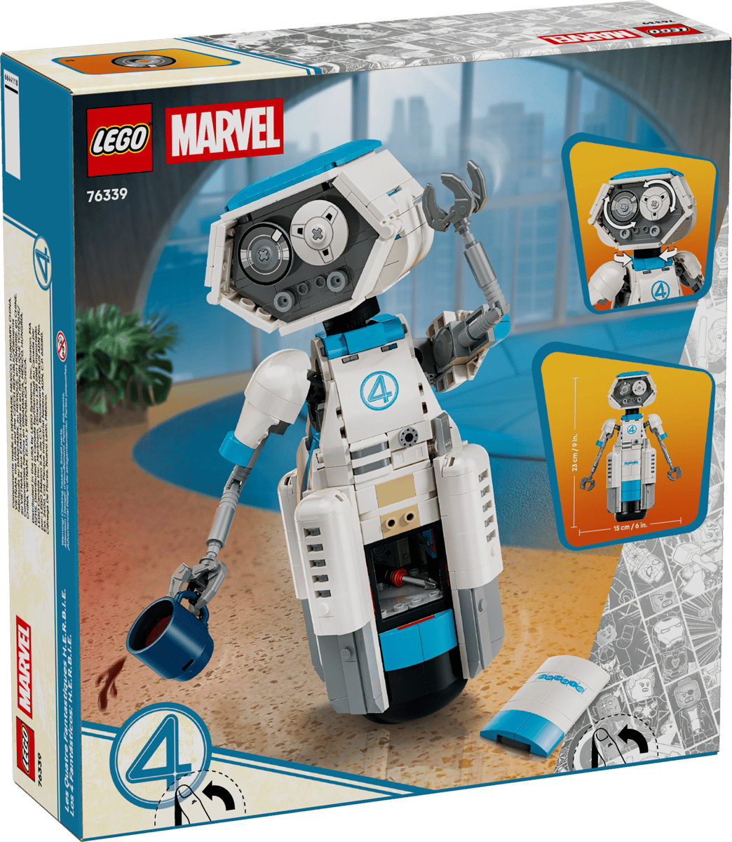 LEGO 76339 Marvel The Fantastic Four H.E.R.B.I.E. | 747 PCS