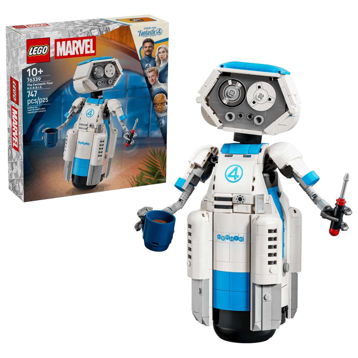 LEGO 76339 Marvel The Fantastic Four H.E.R.B.I.E. | 747 PCS