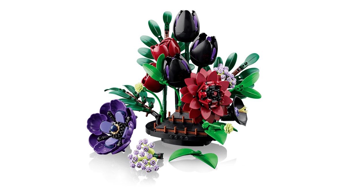 LEGO 11513 Botanicals Dark Flower Arrangement | 562 PCS