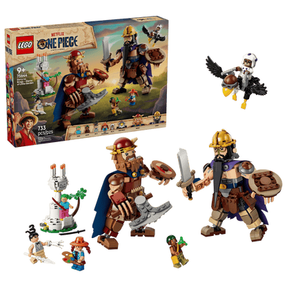 LEGO 75644 One Piece Dorry vs. Brogy – Giants of Little Garden | 733 PCS