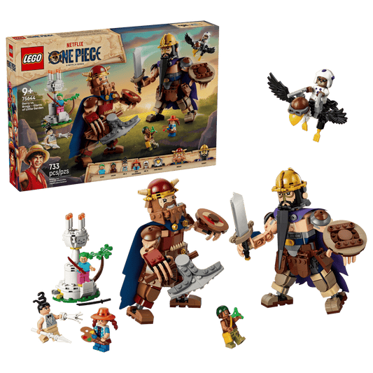 LEGO 75644 One Piece Dorry vs. Brogy – Giants of Little Garden | 733 PCS