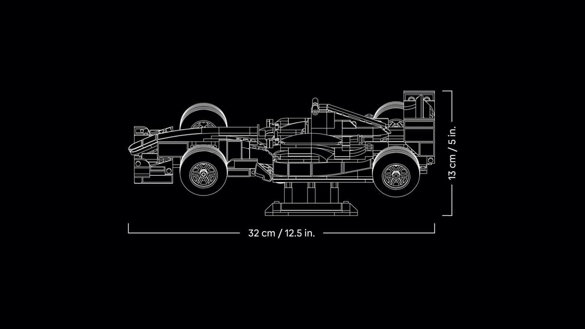LEGO 11375 Icons Ferrari F2004 & Michael Schumacher | 735 PCS