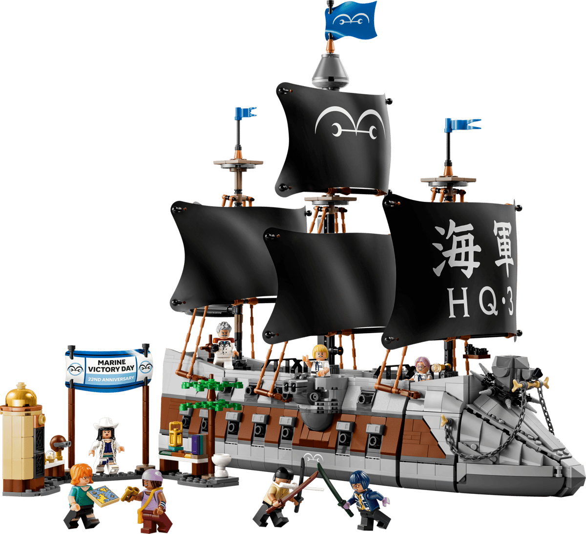 LEGO 75646 One Piece Garp's Marine Battleship | 1705 PCS