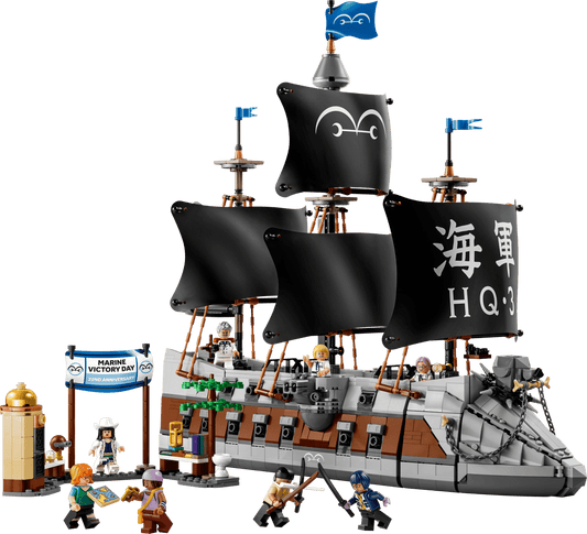 LEGO 75646 One Piece Garp's Marine Battleship | 1705 PCS