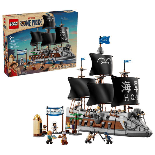 LEGO 75646 One Piece Garp's Marine Battleship | 1705 PCS