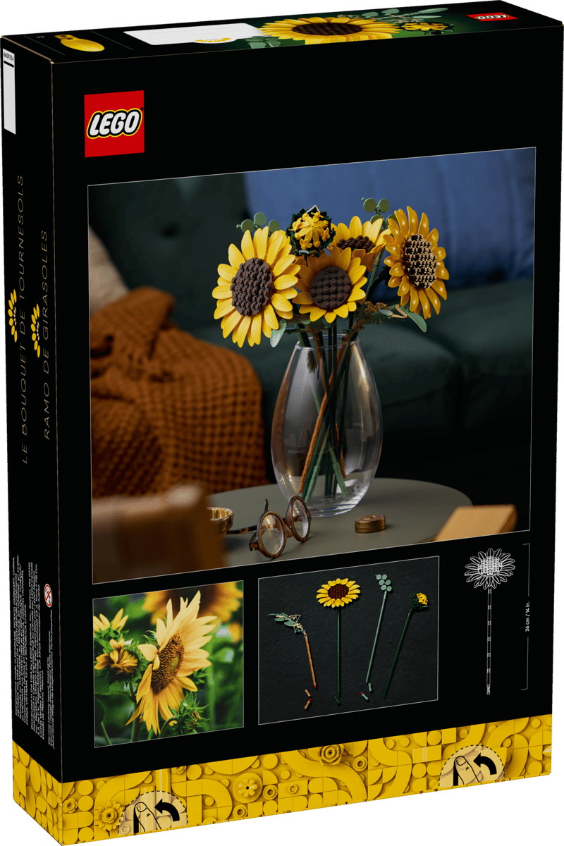 LEGO 11502 Botanicals Sunflower Bouquet | 686 PCS