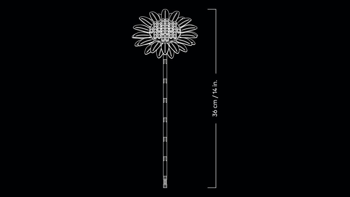 LEGO 11502 Botanicals Sunflower Bouquet | 686 PCS
