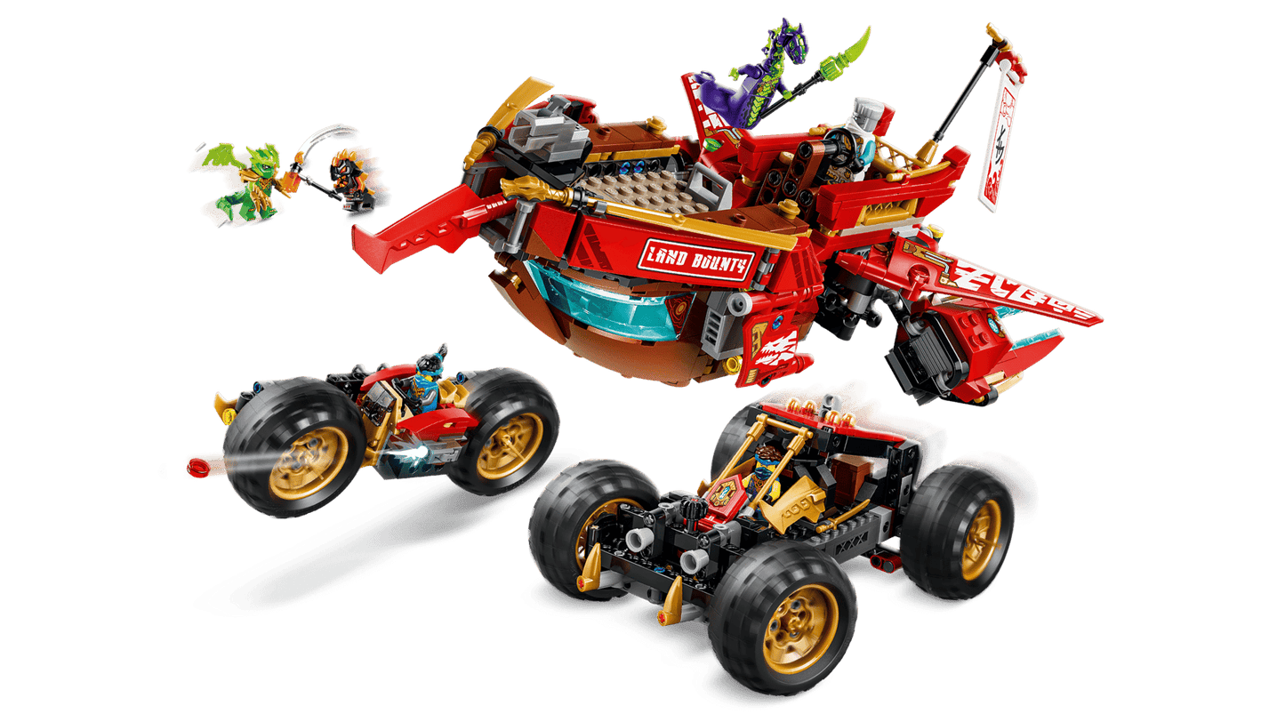 LEGO 71869 Ninjago Land Bounty | 1214 PCS