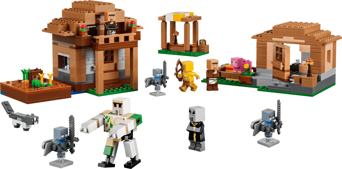 LEGO 21596 Minecraft Evoker Village Attack | 607 PCS