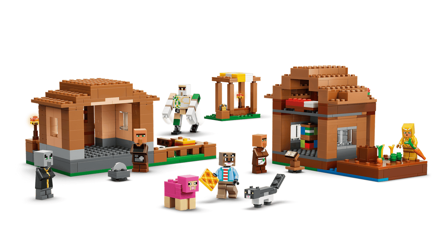 LEGO 21596 Minecraft Evoker Village Attack | 607 PCS