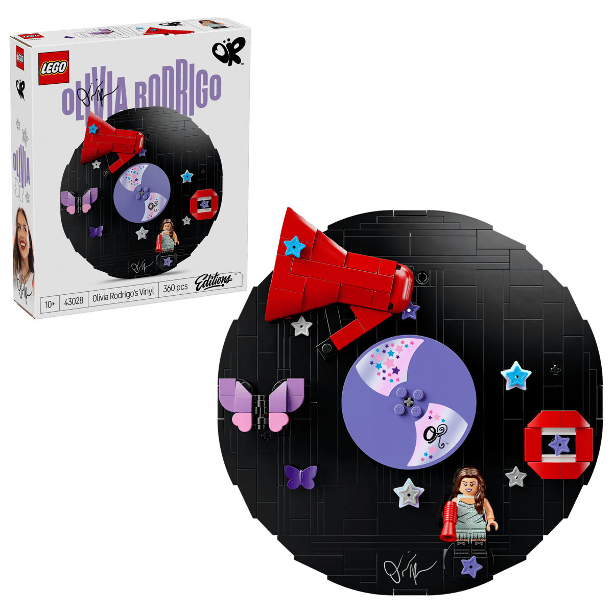 LEGO 43028 Editions Olivia Rodrigo's Vinyl | 360 PCS