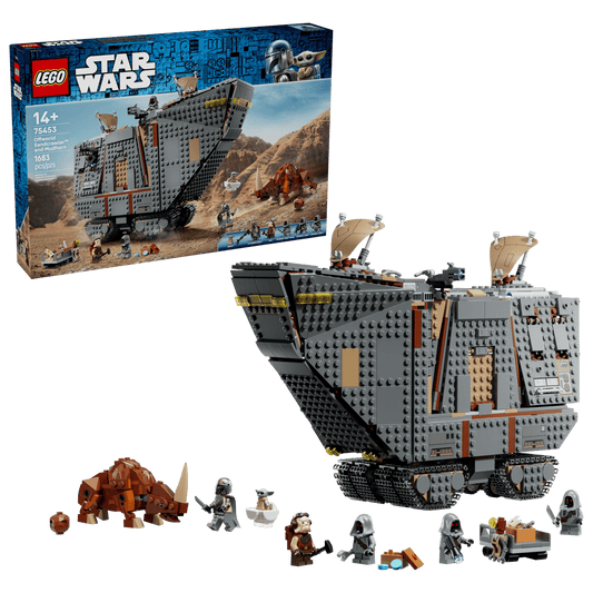 LEGO 75453 Star Wars Offworld Sandcrawler™ and Mudhorn | 1683 PCS