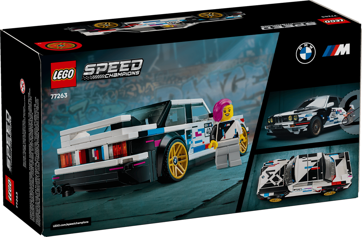 LEGO 77263 Speed Champions BMW M3 (E30) | 358 PCS