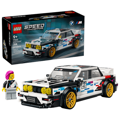 LEGO 77263 Speed Champions BMW M3 (E30) | 358 PCS
