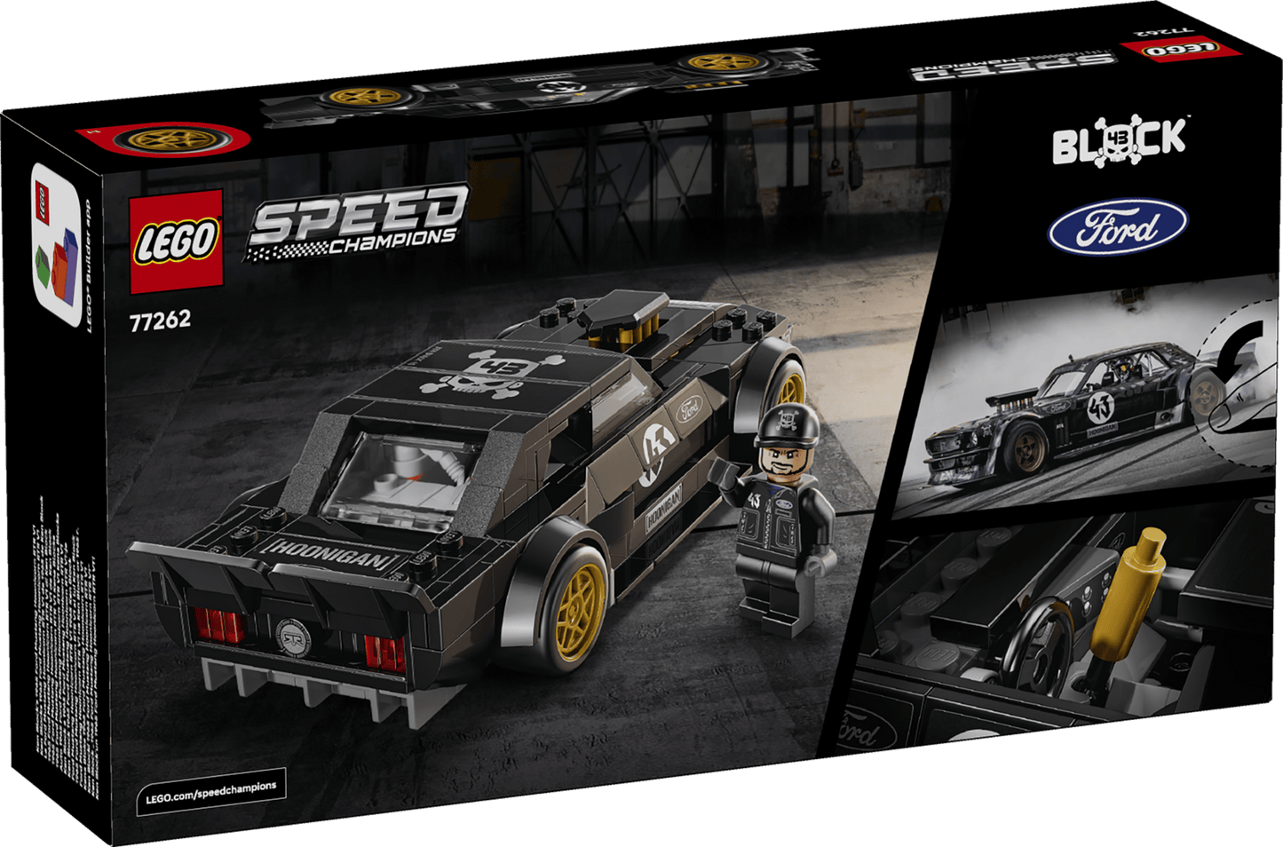 LEGO 77262 Speed Champions Ken Block's '65 Ford Mustang Hoonicorn V1 | 345 PCS