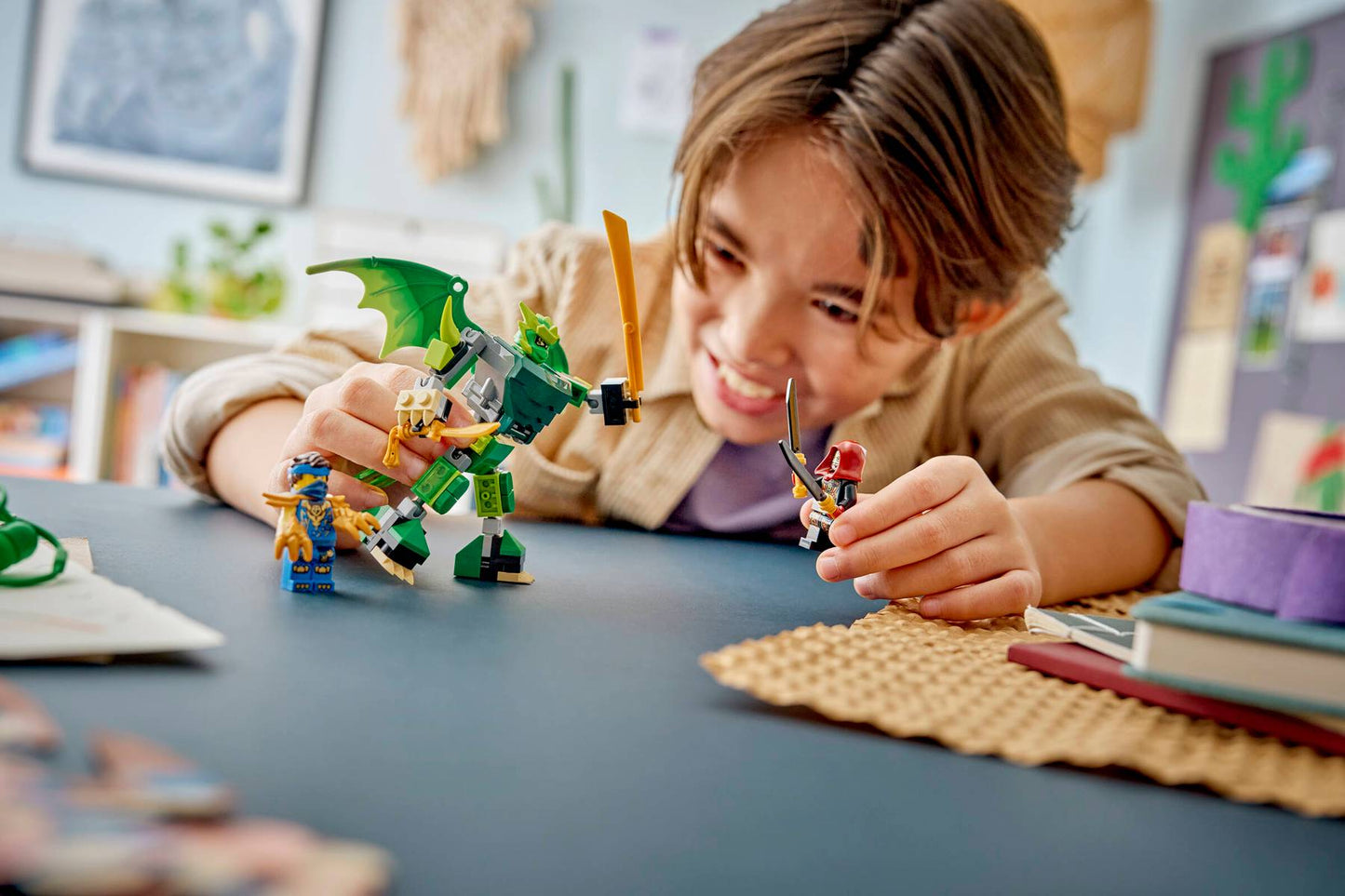 LEGO 71862 Ninjago Lloyd's Dragon Mech Battle Pack | 81 PCS