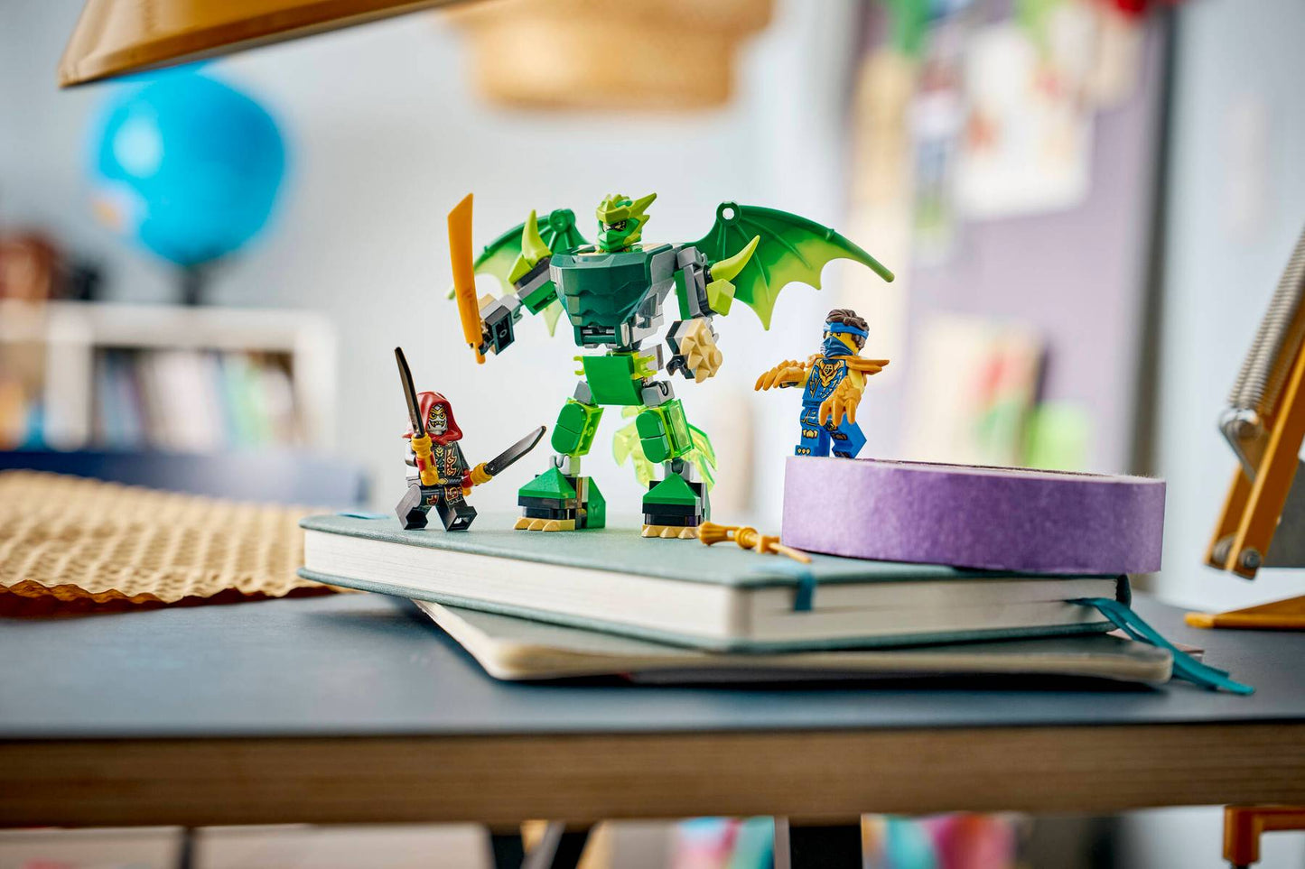 LEGO 71862 Ninjago Lloyd's Dragon Mech Battle Pack | 81 PCS