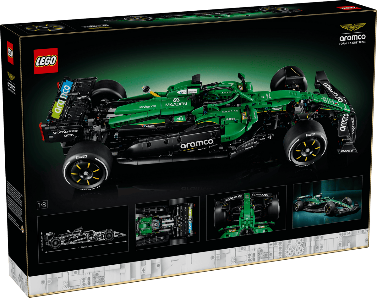 LEGO 42240 Technic Aston Martin Aramco AMR25 F1® Car | 1547 PCS