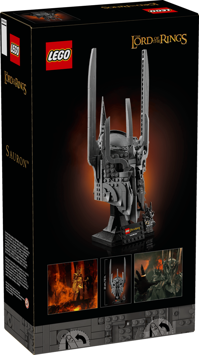 LEGO 11373 Icons The Lord of the Rings: Sauron's Helmet | 538 PCS