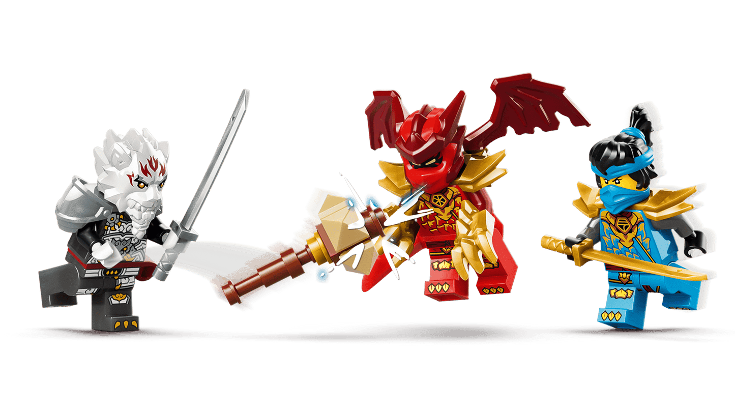 LEGO 71863 Ninjago Zilvar and Grimtak the Dragon Beast | 232 PCS