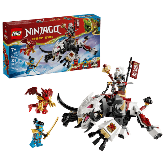 LEGO 71863 Ninjago Zilvar and Grimtak the Dragon Beast | 232 PCS