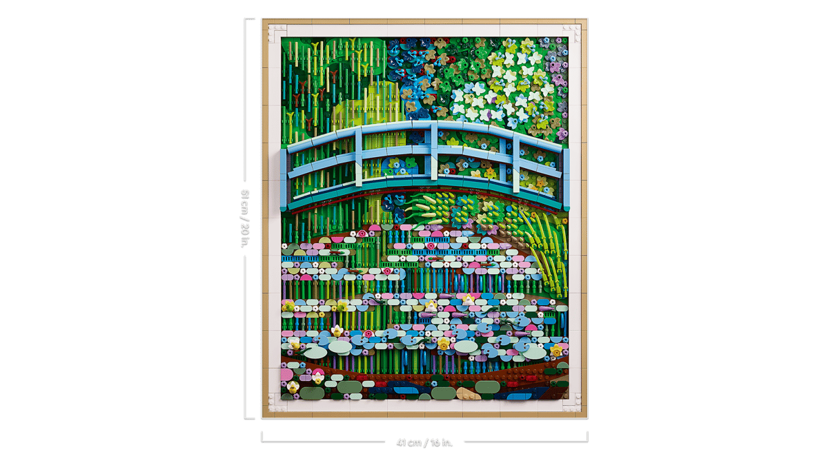 LEGO 31220  Claude Monet – Bridge over a Pond of Water Lilies | 3179 PCS