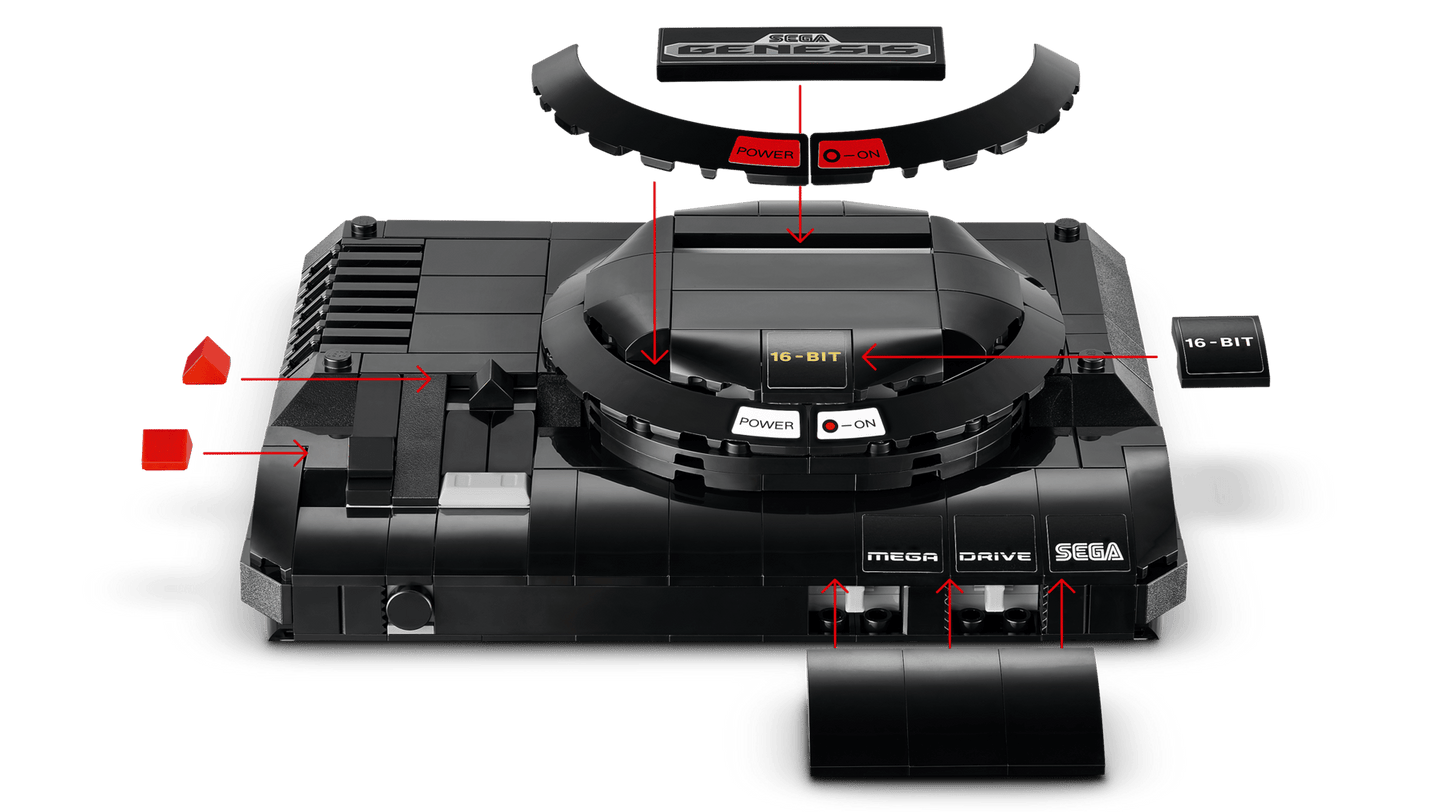 LEGO 40926  SEGA® Genesis™ Console | 480 PCS