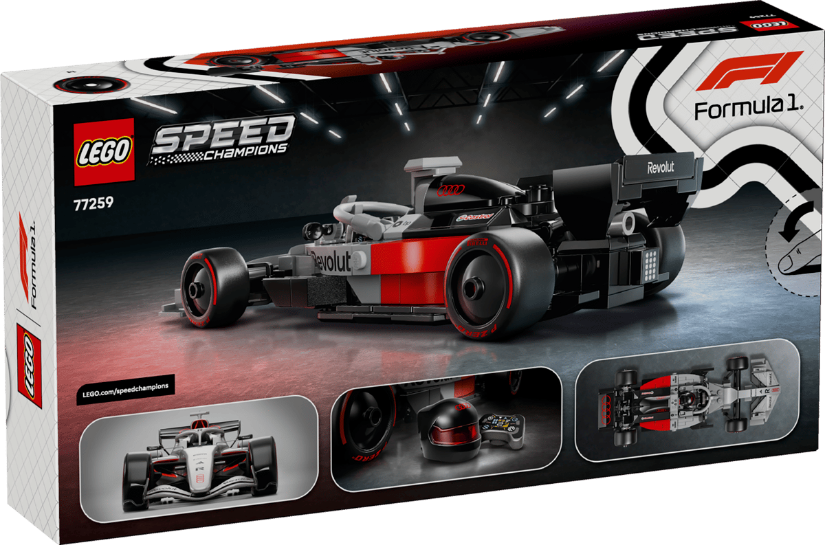 LEGO 77259 Speed Champions Audi Revolut F1® Team R26 Race Car | 216 PCS