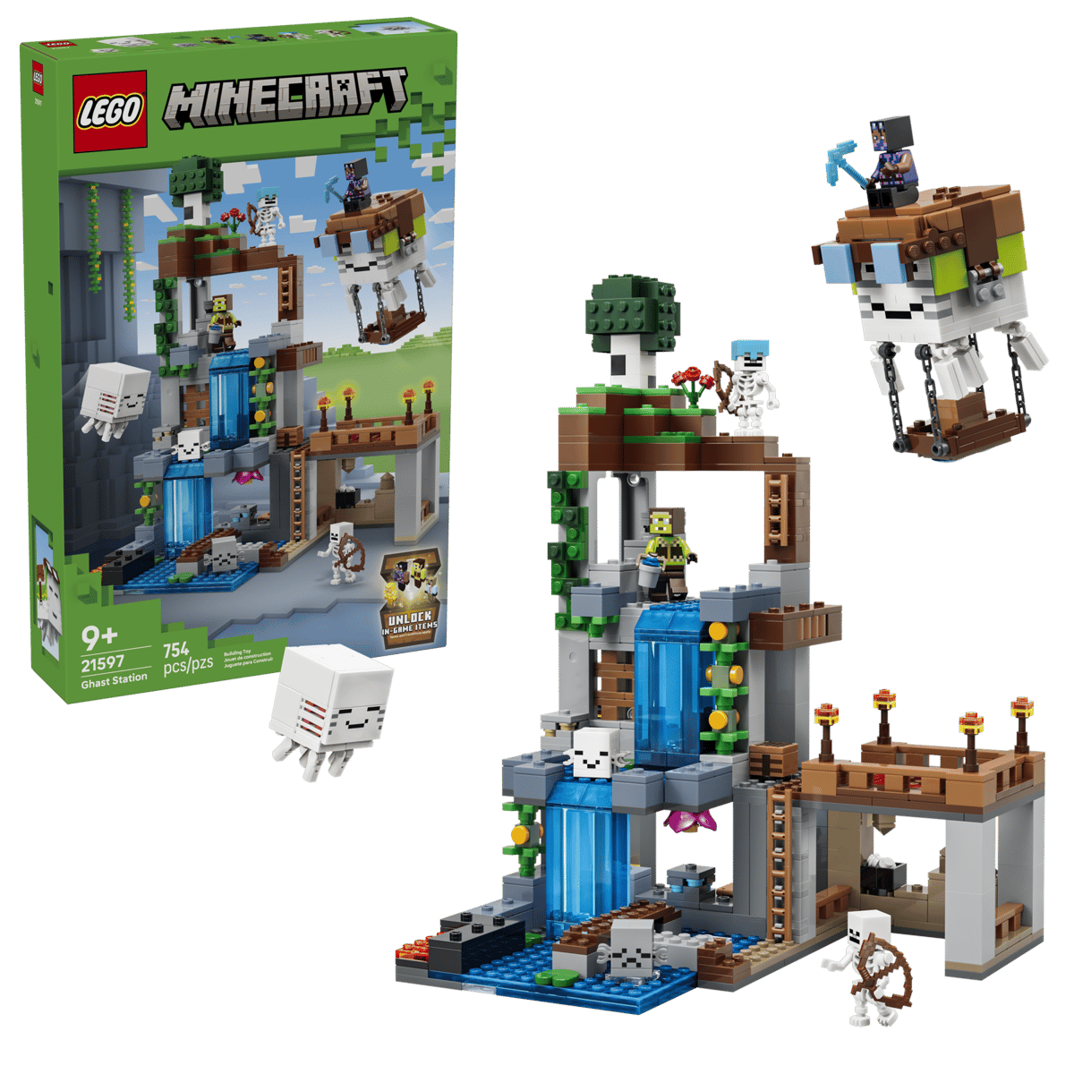 LEGO 21597 Minecraft Ghast Station | 754 PCS