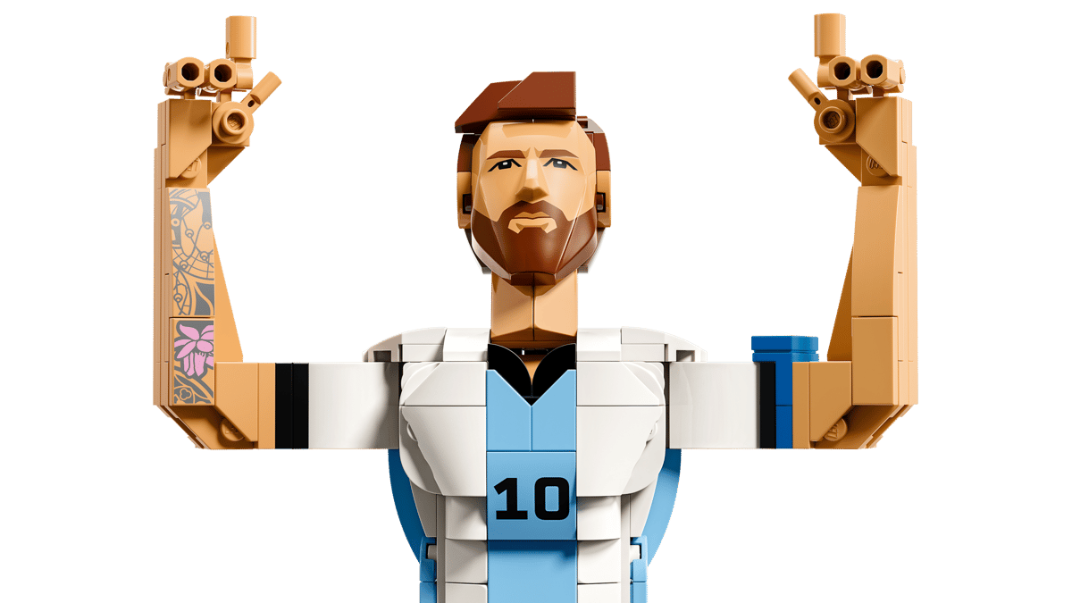 LEGO 43015 Editions Lionel Messi – Soccer Legend | 958 PCS