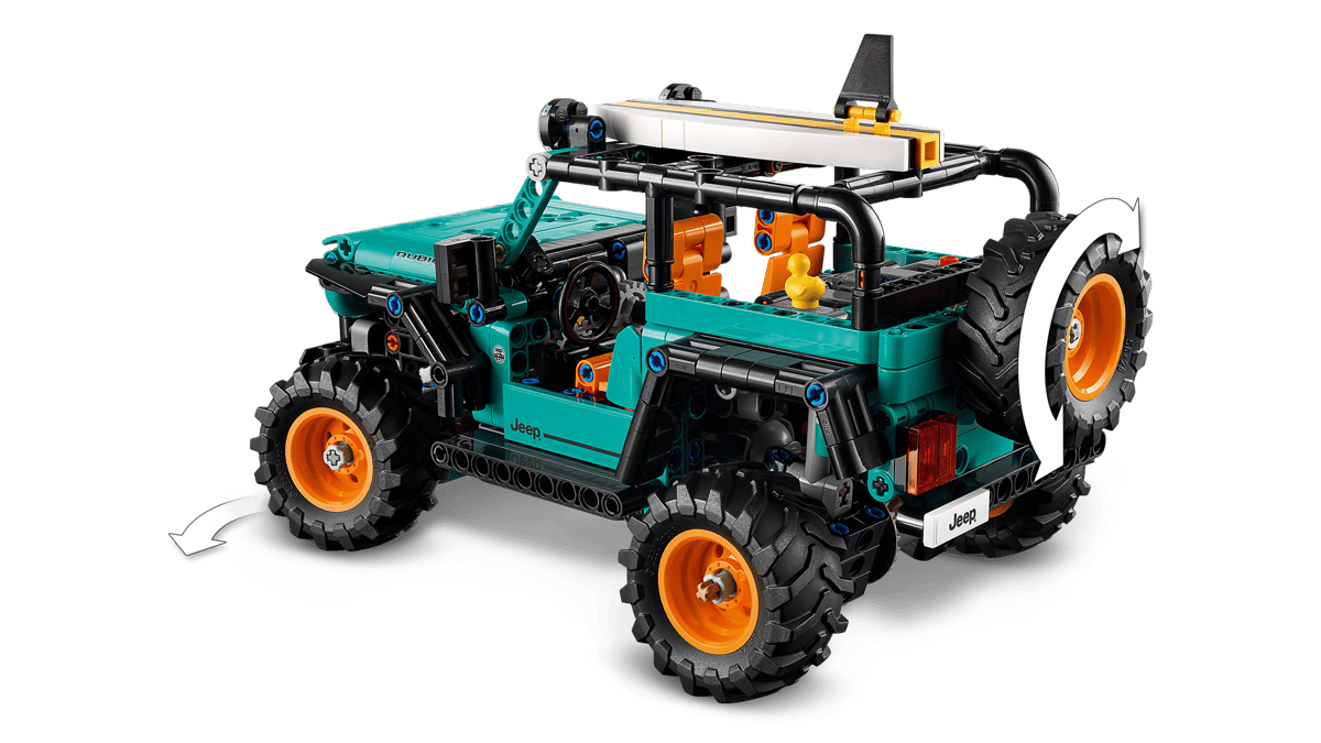 LEGO 42227 Technic Jeep® Wrangler Rubicon SUV | 723 PCS