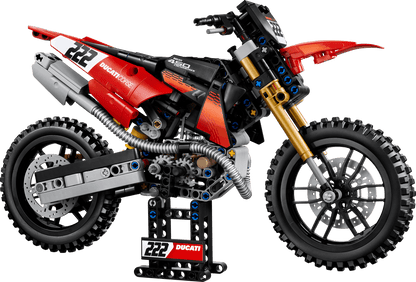 LEGO 42238 Technic Ducati Desmo450 MX Factory Motorcycle | 457 PCS
