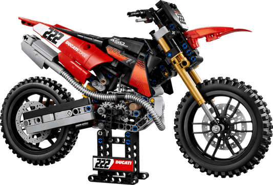 LEGO 42238 Technic Ducati Desmo450 MX Factory Motorcycle | 457 PCS