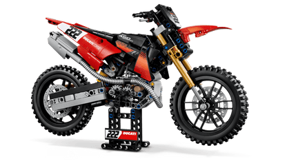 LEGO 42238 Technic Ducati Desmo450 MX Factory Motorcycle | 457 PCS