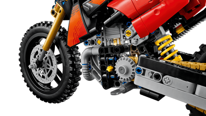 LEGO 42238 Technic Ducati Desmo450 MX Factory Motorcycle | 457 PCS