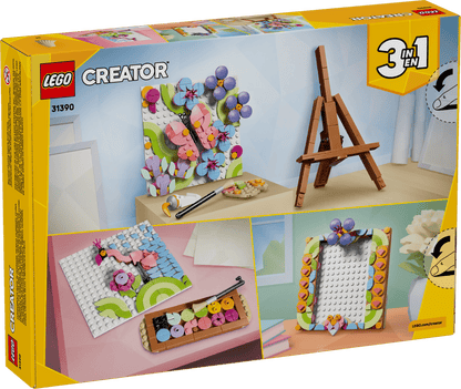LEGO 31390 Creator 3in1 Floral Art Decor Painting | 348 PCS