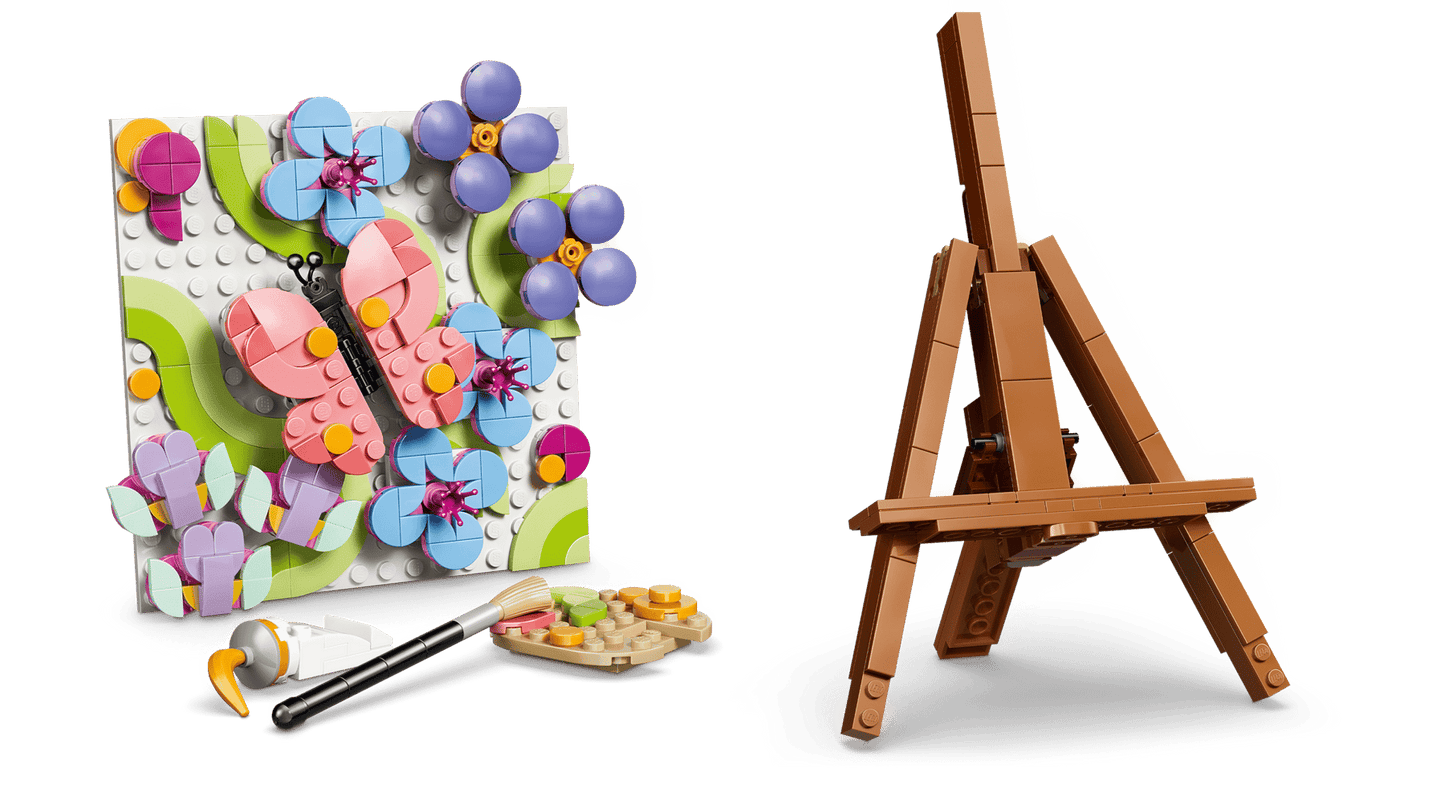 LEGO 31390 Creator 3in1 Floral Art Decor Painting | 348 PCS
