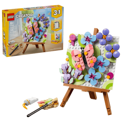 LEGO 31390 Creator 3in1 Floral Art Decor Painting | 348 PCS