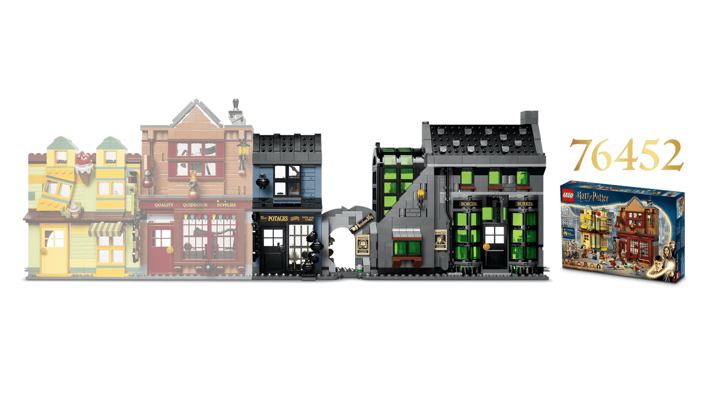 LEGO 76471 Harry potter Knockturn Alley™ Wizarding Shops | 788 PCS