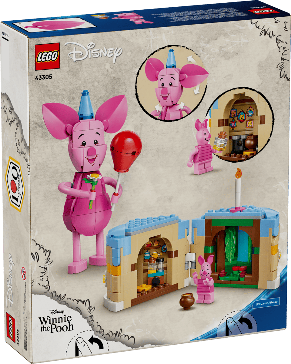 LEGO 43305 Disney Piglet's Birthday Fun | 544 PCS