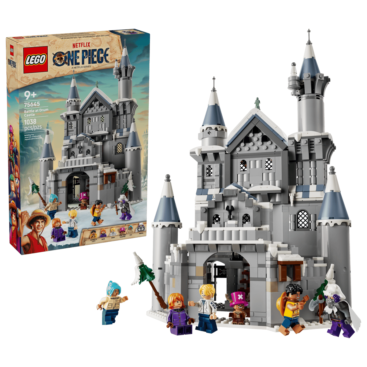 LEGO 75645 One Piece Battle at Drum Castle | 1038 PCS