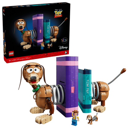 LEGO 43301 Disney Toy Story Slinky Dog Bookends | 1311 PCS