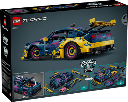 LEGO 42236 Technic Custom Garage Ford Mustang GT Car | 973 PCS