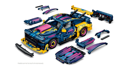 LEGO 42236 Technic Custom Garage Ford Mustang GT Car | 973 PCS