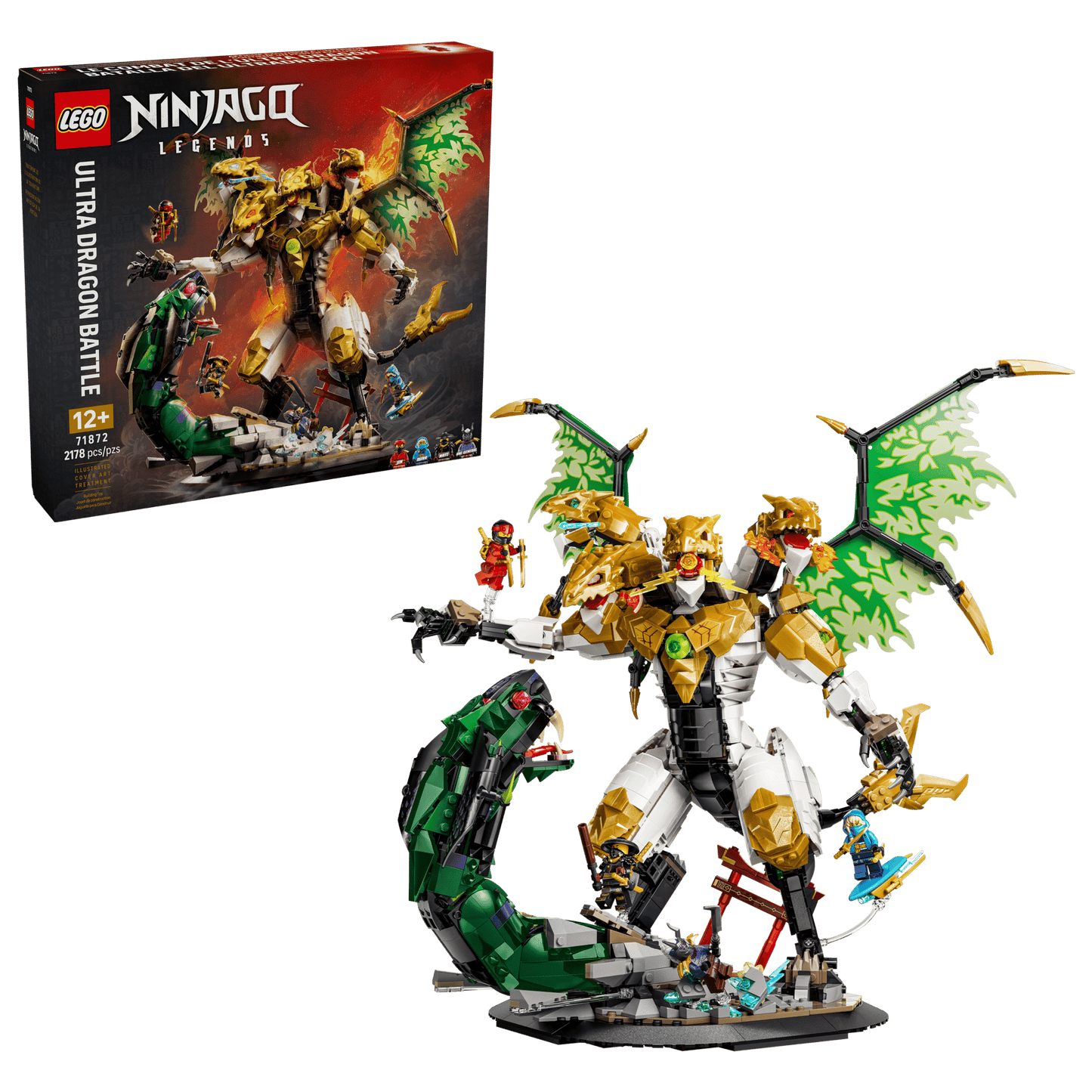 LEGO 71872 Ninjago Ultra Dragon Battle | 2178 PCS